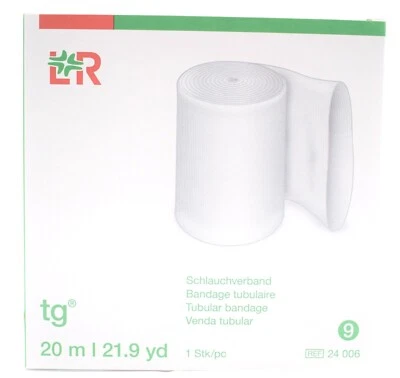 Schlauchverband tg Gr. 9 Länge 20 m Fixierung Verband REF 2406 Bein Kopf - Bild 1 von 2
