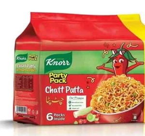 2 x Knorr Chatt Patta Halal Noodles 6 x 2 Pack of 12 FAST & FREE DELIVERY - Picture 1 of 1