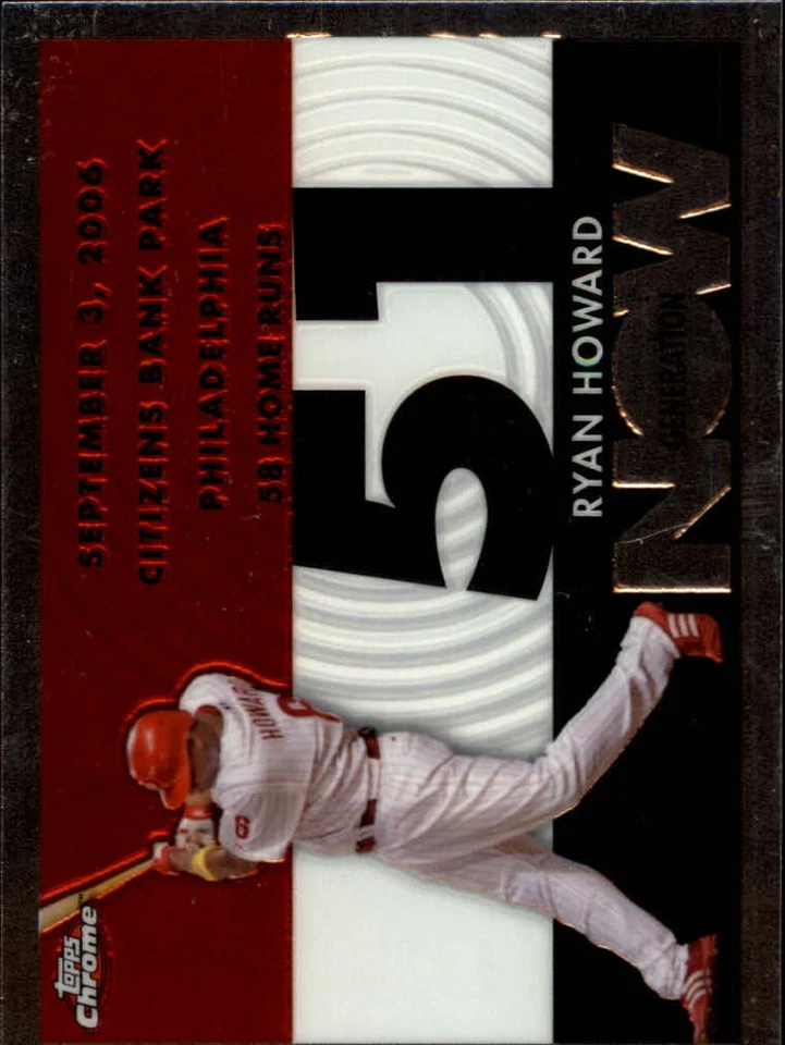 2007 Topps Chrome Baseball Generation Now Insert Singles - You Choose - Image 1 of 1