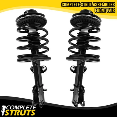 For 2001-2007 Dodge Caravan Front Pair Complete Struts & Coil Spring Assemblies Foto 1 de 4