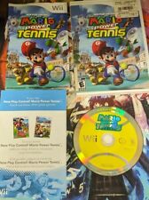 Nintendo Wii Mario Power Tennis - CIB Complete With Manual Tested Working 