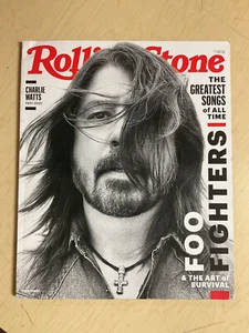 october 2021 Rolling Stone Magazine #1356 Foo Fighters Dave Grohl cover - Picture 1 of 5