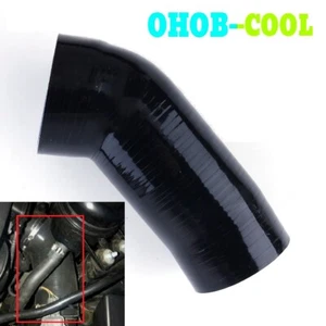 Manguera de arranque de conducto de entrada de aire de silicona negra para BMW N52 3,0 L 6CYL 2006-2013 - Imagen 1 de 7