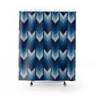 Knitted Sweater Pattern Stylish Design 71" x 74" Elegant Waterproof Shower Curt