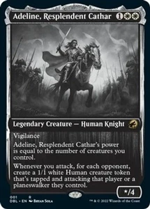 MTG magic cards 1x Adeline, Resplendent Cathar Double Feature NM-Mint, English - Picture 1 of 1