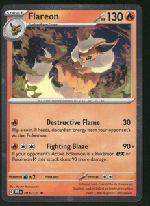 Flareon - (Cosmos Holo) Rare Miscellaneous Cards & Products 013/131 NM - Picture 1 of 2