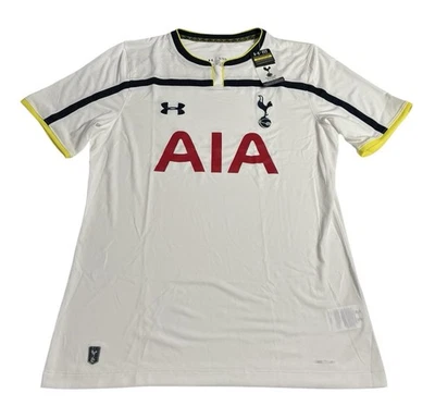 NEW Tottenham Hottspur Under Amour Spurs Jersey White Soccer Futbol Mens X-Large - Image 1 of 4