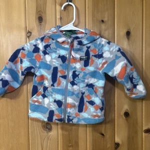 Chaqueta polar con cremallera LL Bean para niños pequeños talla 2T - Imagen 1 de 13