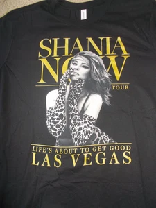 SHANIA TWAIN ORIGINAL LAS VEGAS (NEU) SHANIA NOW TOUR KONZERT T-SHIRT GRÖSSE (L) - Bild 1 von 4