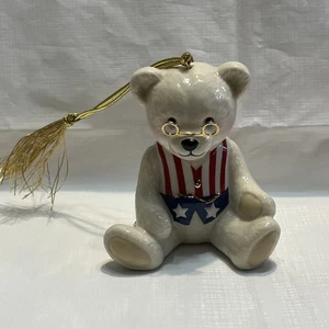 Lenox Teddybär 100th Anniversary Ornament - Bild 1 von 7