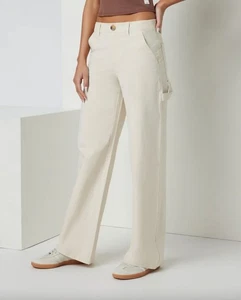 NWT Vuori Getaway Pant Milkweed S Elastic Waistband Performance Stretch Woven - Picture 1 of 12