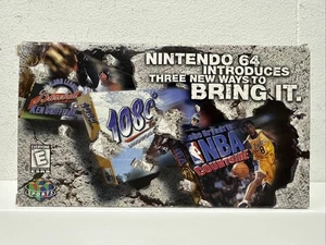 Nintendo 64 N64 Sports Promotional Trailer VHS Tape 3 Ways To Bring It RARE 1996 - Picture 1 of 3