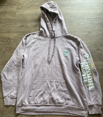 Sudadera con capucha gráfica polar morada No Boundaries para hombre talla L (42-44) Foto 1 de 4