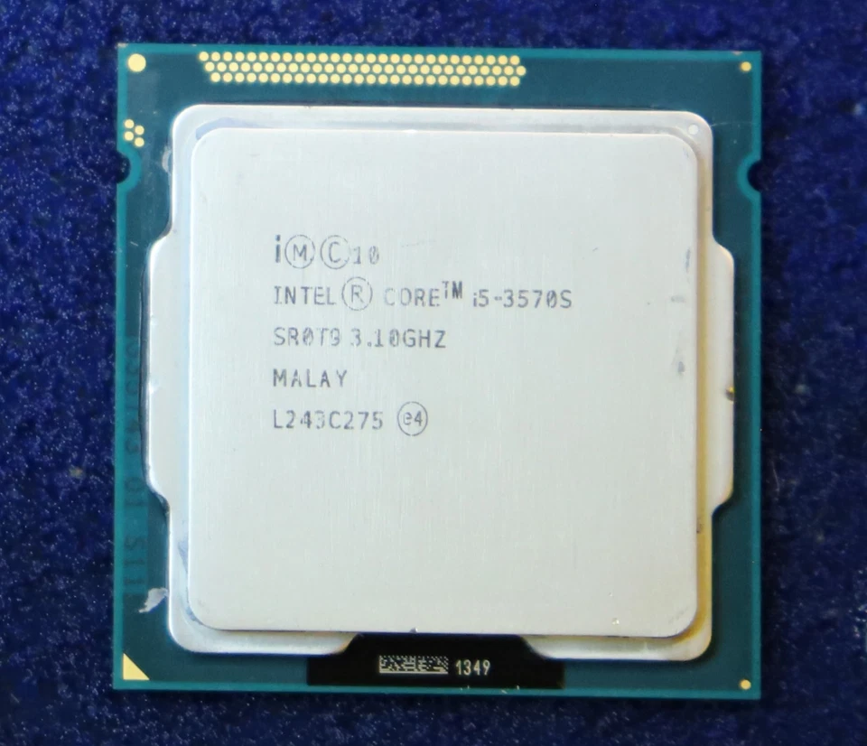 Intel Core i5-3570S 3.10GHz Quad-Core CPU SR0T9 LGA1155 Processor - Image 1 of 2