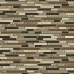 Shaw CS35X Awesome Mix Linear Mosaic - 11-15/16" x 11-15/16" - Picture 1 of 20