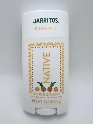 Desodorante de piña nativo Jarritos sin parabenos/aluminio - 2,65 oz Foto 1 de 3