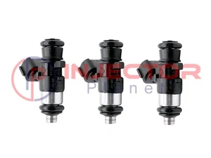 Set of 3 Nikki EAT307 fuel injector 2009 Smart Fortwo 1.0L 1465A129 Genuine - Picture 1 of 4