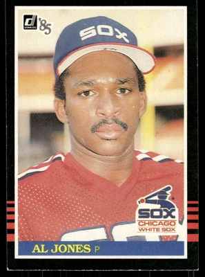 1985 Donruss #404 Al Jones Chicago White Sox Baseball Card - Image 1 of 2