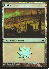 MTG - Shadowmoor - Plains #285 - Foil - Various conditions