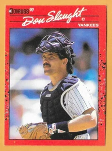 DON SLAUGHT NEW YORK YANKEES #277 no dot inc - DONRUSS NM-MT 1990 - Picture 1 of 2