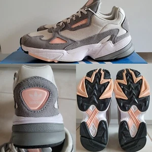 Adidas Falcon FU6897 Grey/Glow Pink Größe 38 TOP ZUSTAND - Bild 1 von 14