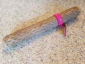 VINTAGE TRIBAL 1990er DER MUSIKALISCHE KAKTUS REGENSTAB 19" LÄNGE PERCUSSION SHAKER - Bild 1 von 11