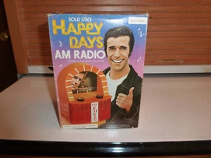 Vintage Happy Days THE FONZ AM RADIO W pudełku - Zdjęcie 1 z 4