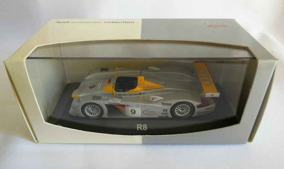 MINICHAMPS 1/43 AUDI R8 2nd 24H LE MANS 2000 #9 McNISH / ORTELLI / AIELLO - Immagine 1 di 1