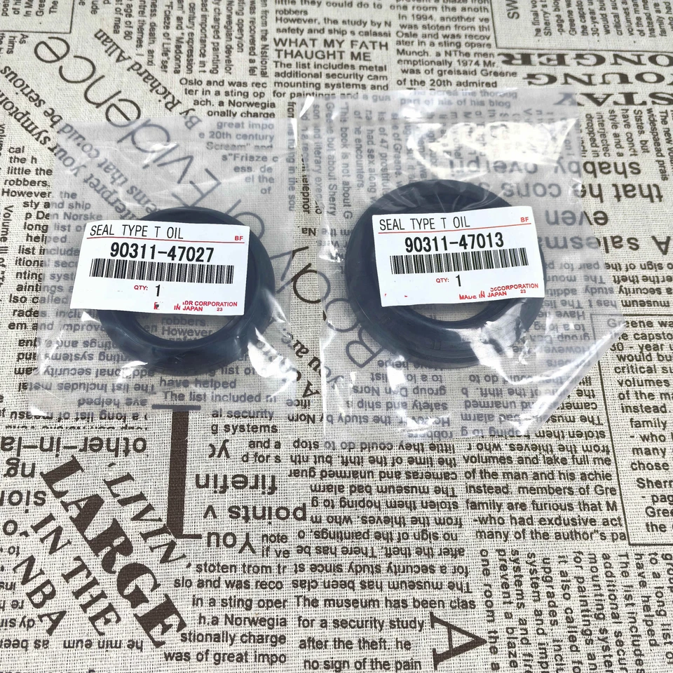 Vedação de óleo de eixo de transmissão 2X fabricante de equipamento original compatível com Lexus LX570 Toyota 4Runner Tundra - Imagem 1 de 1