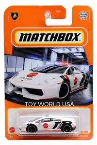 2021 Matchbox #69 Lamborghini Gallardo Police - Foto 1 di 1