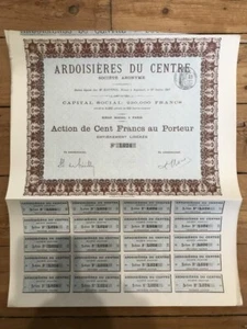 ARDOISIERES DU CENTRE (E1) - Picture 1 of 1