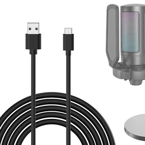 Geekria USB A to Type C Microphone Cable (10 ft) - Picture 1 of 6