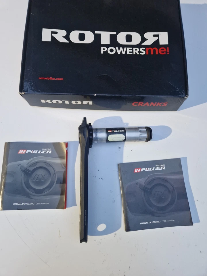 Rotor InPower Left Arm Power Meter, 175mm, 30mm Axle, Very Good Condition! - Image 1 of 4