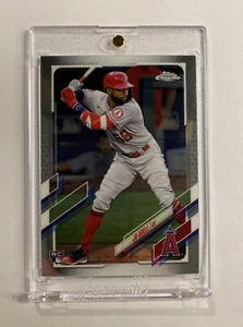 Jo Adell /OF Angels RC 2021 Topps Chrome Base Rookie Card #142 QTY - Picture 1 of 7