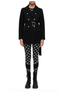 MAJE Geovial Double-Breasted Wool Coat Size 36 Orig. $595 NWT - Picture 1 of 4