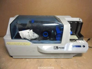 ZEBRA P330I P330I-0000A Color ID Card Printer USB 300 dpi MECHANICAL ERROR - Afbeelding 1 van 4