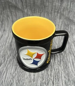 Pittsburgh Steelers NFL Boelter? 3D Raised Relief Sculpted ceramic coffee mug - Picture 1 of 6