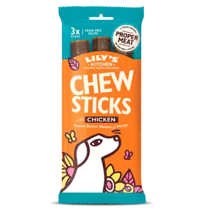 Lilys Kitchen Chew Sticks Bundle Grain-Free Natural Hypoallergenic Dog Treats - Picture 1 of 2