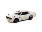 Tarmac Works 1:64 Skyline 2000 Gt-R (Kpgc10) Ivory White Model Car Collection
