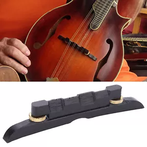 Ponte Mandolino Ponte Ebano Regolabile per Mandolino Parte Strumento Accessorio - Foto 1 di 7