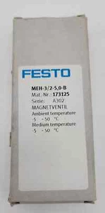 Electroválvula Festo 173125 MEH-3/2-5,0-B, 173125 MEH3250B - Imagen 1 de 1