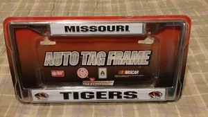 MISSOURI TIGERS vintage metal auto tag frame  - Picture 1 of 1