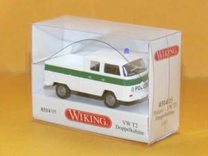 Wiking - Polizei - VW T2 Doppelkabine - 1/87 H0 - 031405 - Neu&Ovp - Bild 1 von 2