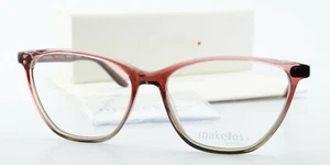 MAKELLOS POTSDAM Brille ME5053 Akihabara 54-15 138 Acetate Cat Eye Frame Japan - Picture 1 of 11