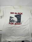 T-shirt VINTAGE Desert Storm No Slack for Iraq USA Eagle - Screen Stars Best - L
