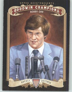 2012 Upper Deck Goodwin Champions #1 Bobby Orr Bruins NM-MT 