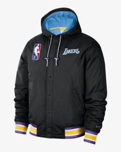 CHAQUETA ABRIGO NIKE NBA LA LAKERS COURTSIDE PARA HOMBRE TALLA M DB1988-010 AJUSTE HOLGADO - Imagen 1 de 8