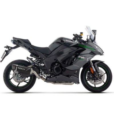 TERMINALE DI SCARICO ARROW INDY RACE EVO ALLUMINIO KAWASAKI NINJA 1100 SX 2025 - Imagen 1 de 4