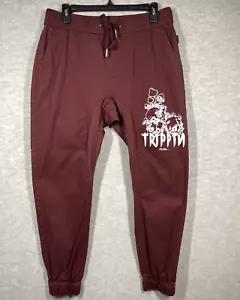 Ring Of Fire Clayton Moto Jogger Size L Unisex Pullon Streetwear Trippin Graphic - Picture 1 of 15