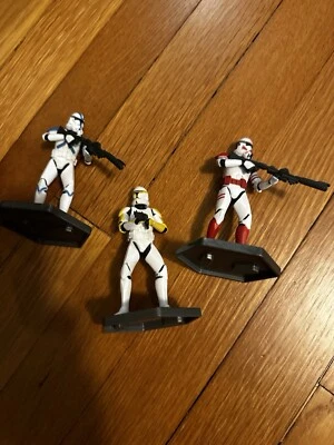 Lote de clones de figuras de acción Star Wars Episodio III, Shock Trooper, 501, 327 Foto 1 de 4